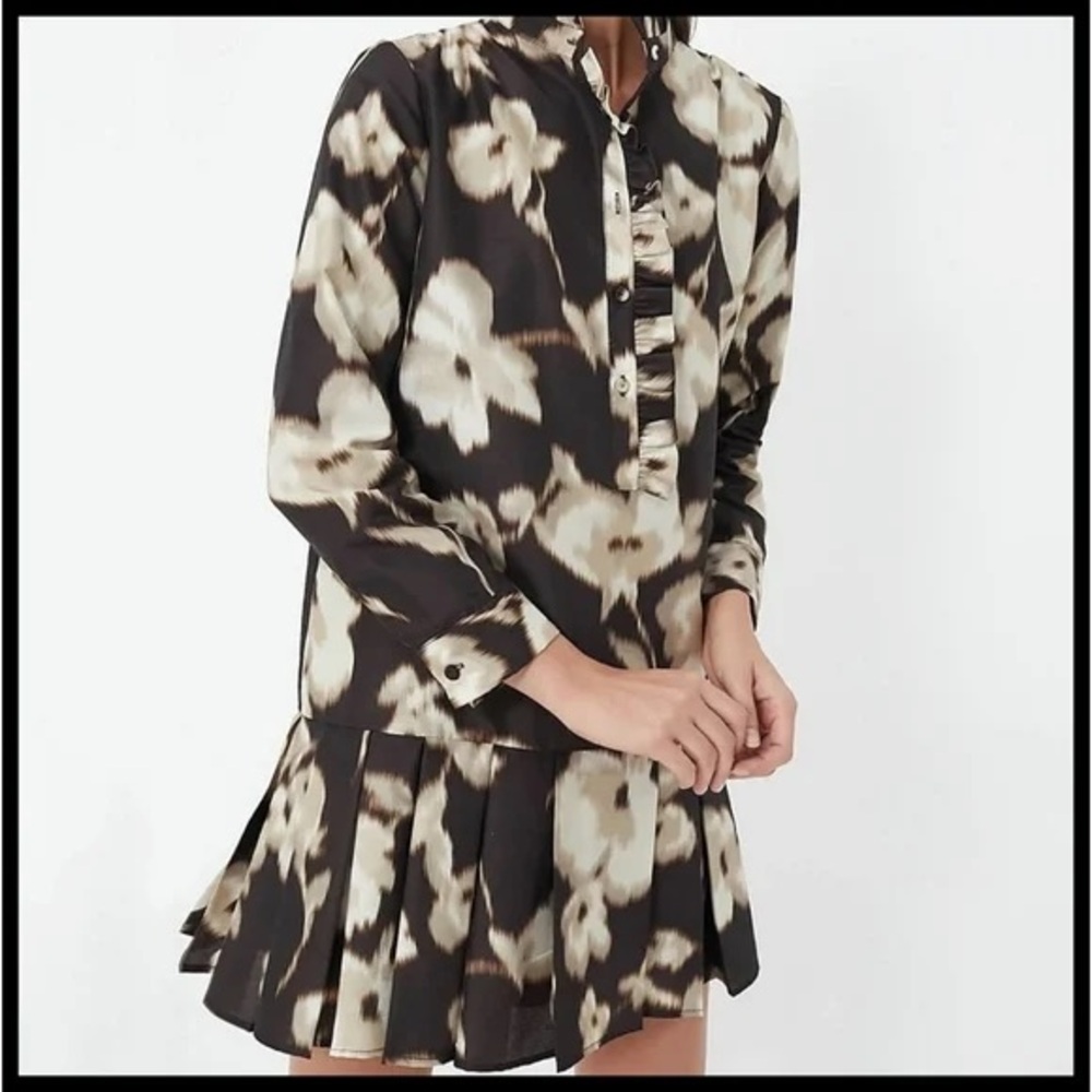 NWT Tuckernuck Dappled Hollyhock Tate Dress Floral Anthropologie
